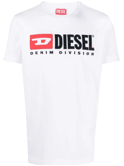 Diesel T-Diegor-Div logo-embroidered T-shirt