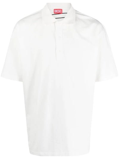 Diesel T-Vort-Megoval-D cotton polo shirt