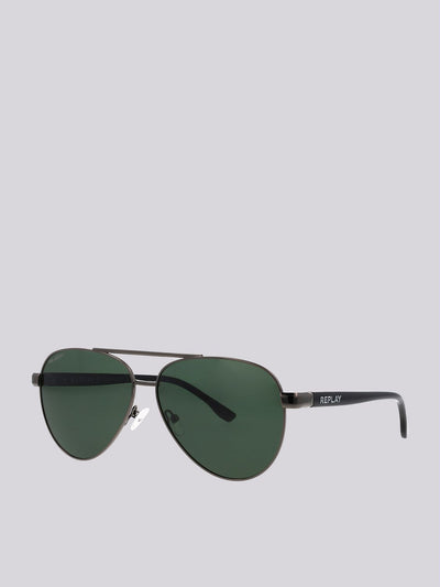 REPLAY UNISEX AVIATOR SUNGLASSES